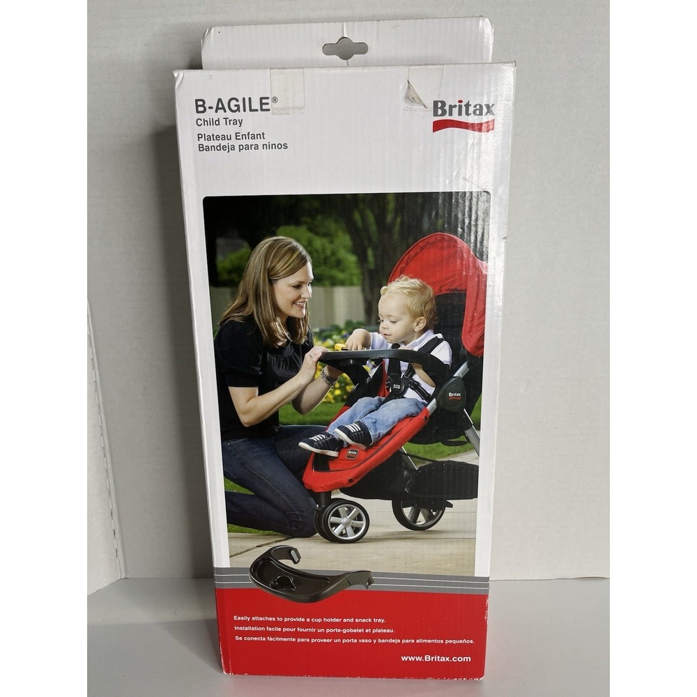 Britax Child Tray for B-Agile, B-Free  & Pathway Strollers S08218700-Used-OB